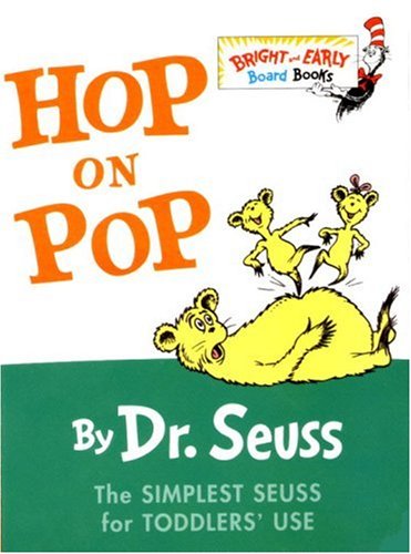 発音の勉強におすすめ！ドクター・スースの絵本『Hop on Pop